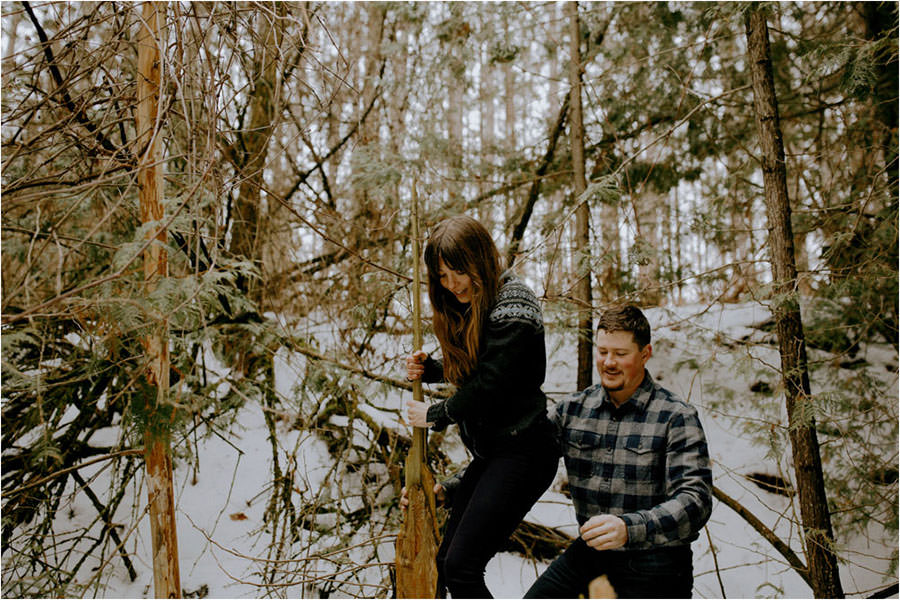 muskoka engagement photographer