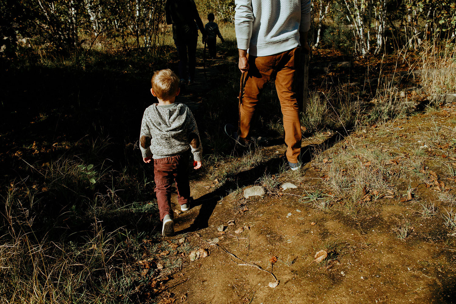 matching outfits for son and father in a family photoshoot in sudbury Ontario