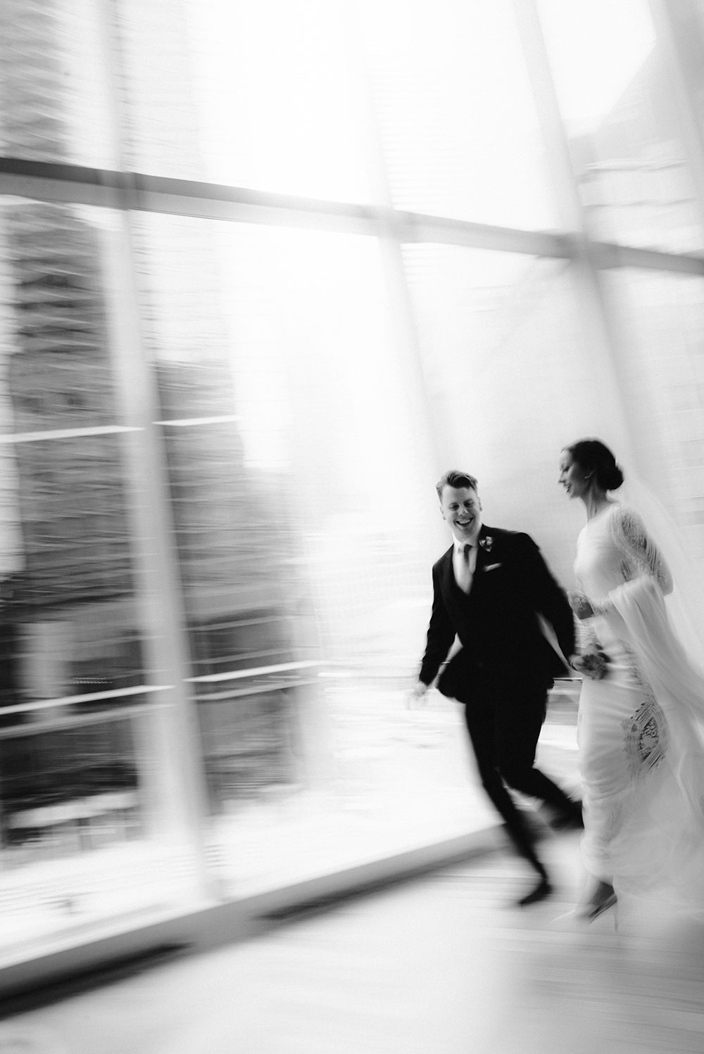 Shangri-La Hotel Toronto Wedding bride & groom dance in museum room