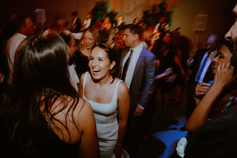 bride enjoys her night on the dance floor at this Arlington Estate wedding