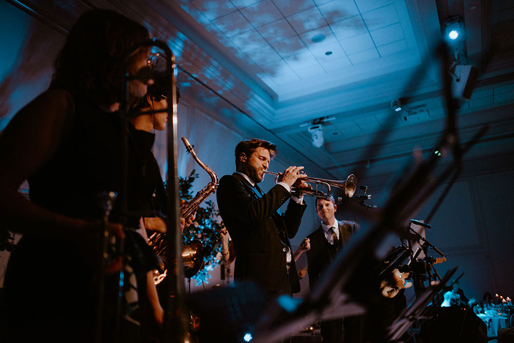 St.Royal band play at this Arlington Estate wedding