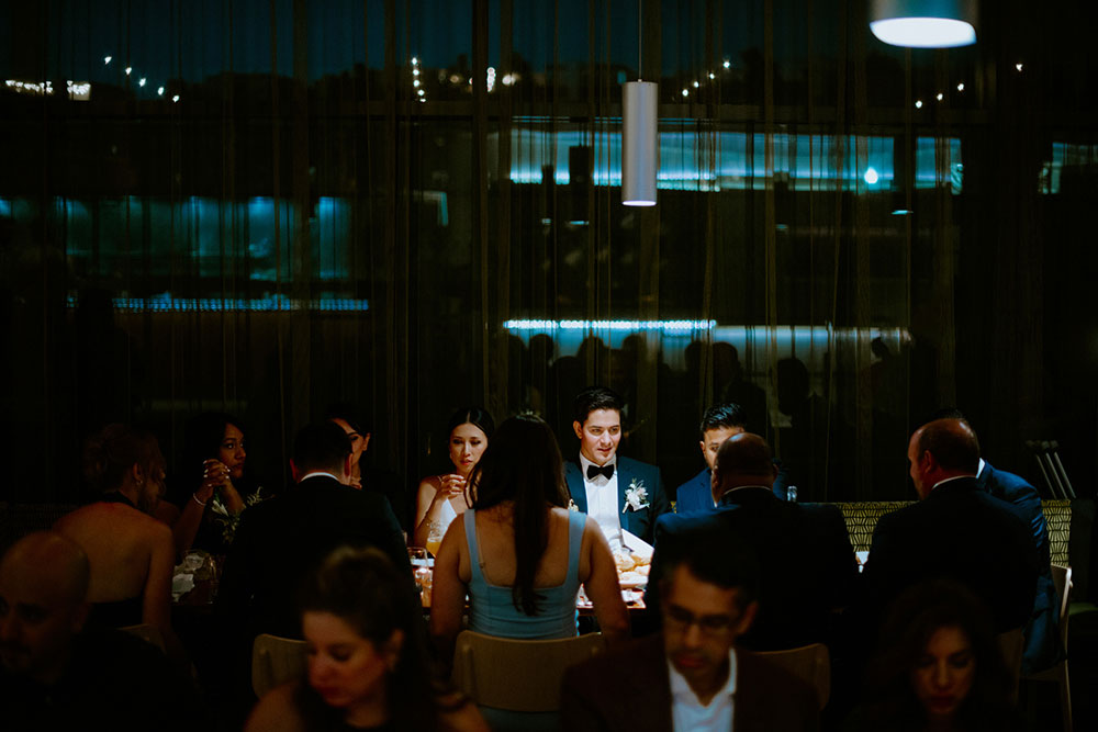 mildred's temple kitchen wedding photography of the wedding couple being with each other and guests during the wedding reception