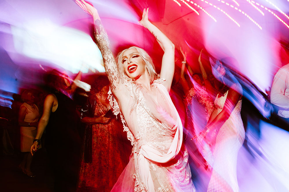 Drag Queen Imarra Performs at a Toronto Jewish Wedding