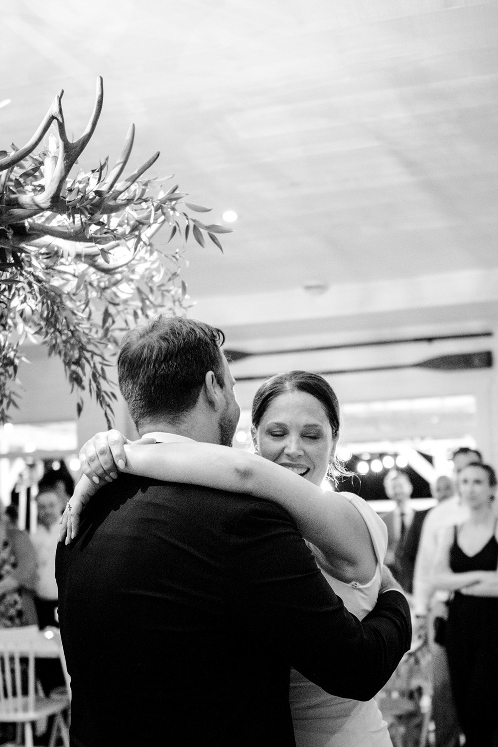 couples enjoys a first dance at their Northridge Inn Wedding