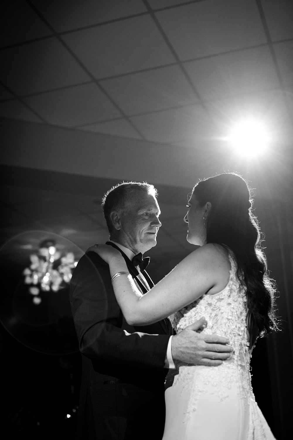 father daughter dance at The Doctor's House Wedding