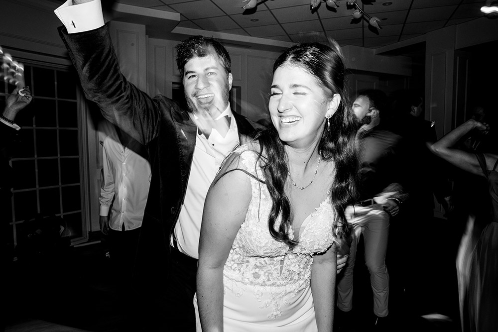 fun on teh dance floor at The Doctor's House Wedding