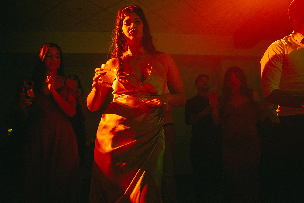 fun on teh dance floor at The Doctor's House Wedding
