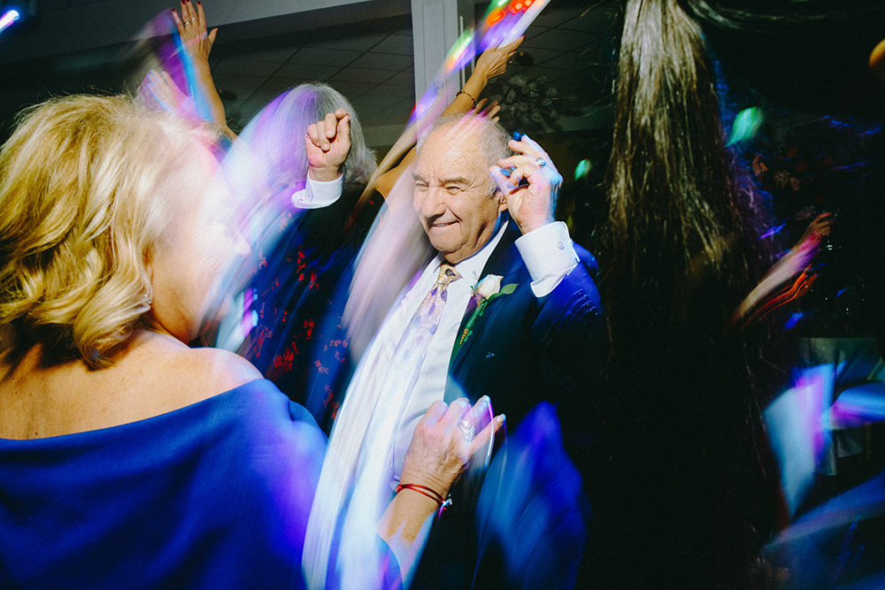 fun on teh dance floor at The Doctor's House Wedding