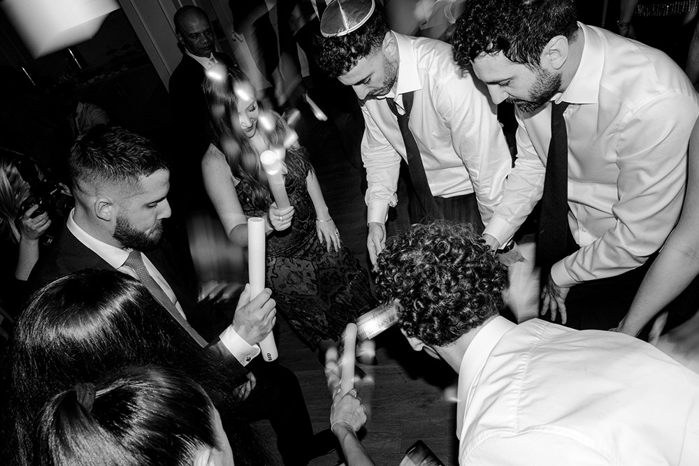 fun on teh dance floor at The Doctor's House Wedding