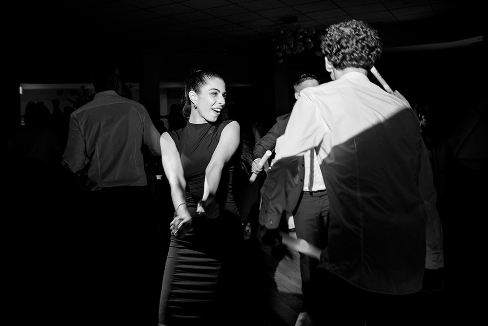 people having fun on the dancefloor at The Doctor's House Wedding