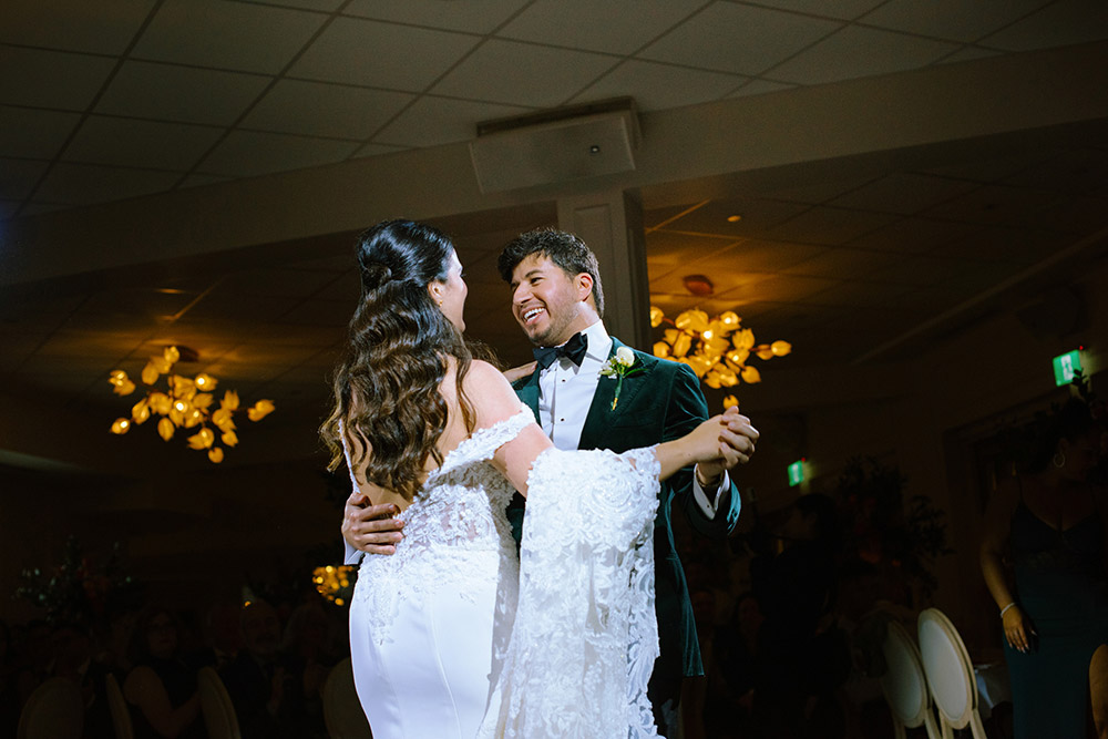 first dance at The Doctor's House Wedding